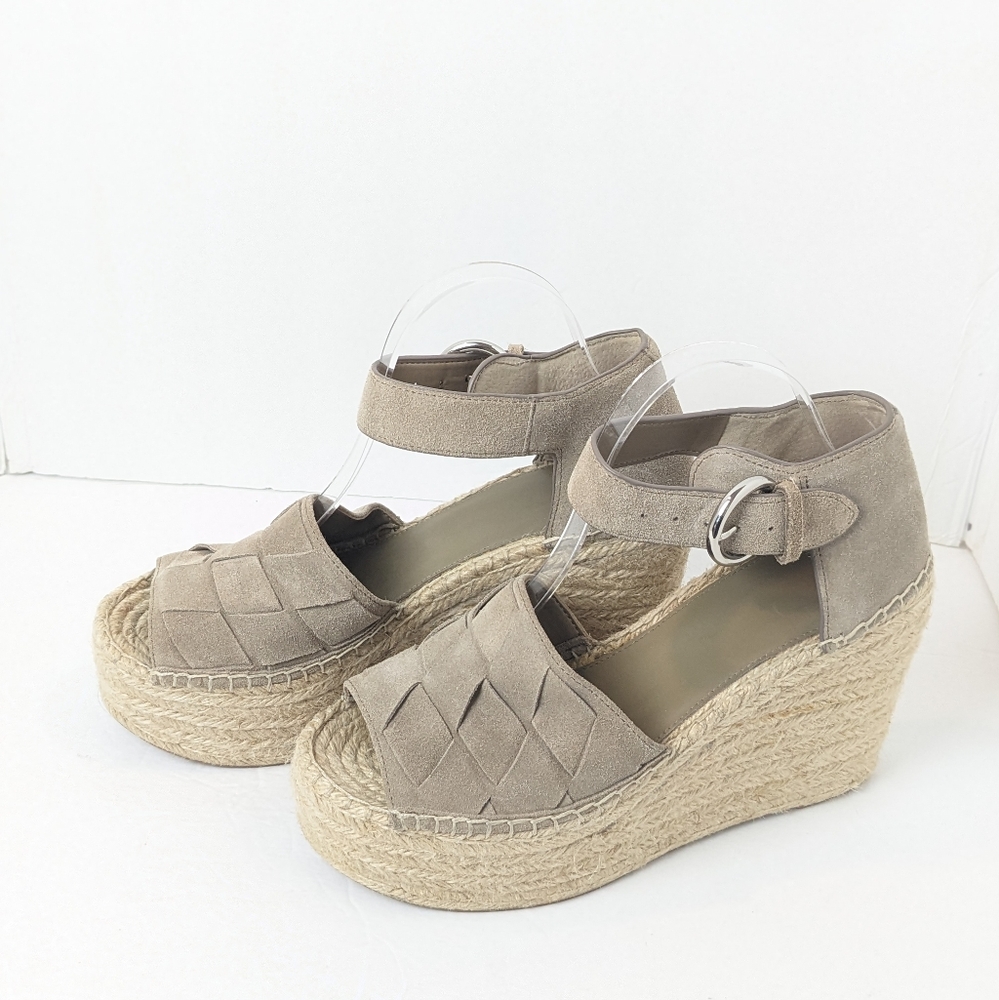 Marc Fisher Suede Espidrille Wedges - Picture 16 of 16